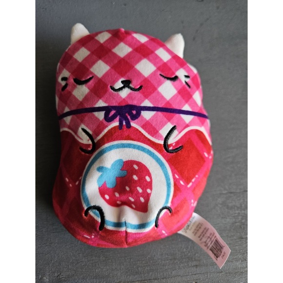 Cats Vs Pickles Chonks Pawberry Jam #398 Plush Bean Strawberry Collectible Gift - Picture 1 of 3